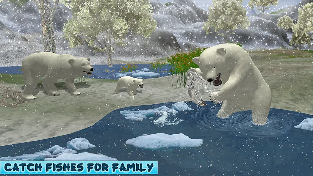 Взлом Polar Bear Family Survival  [МОД Бесконечные деньги] — последняя версия apk на Андроид screen 4