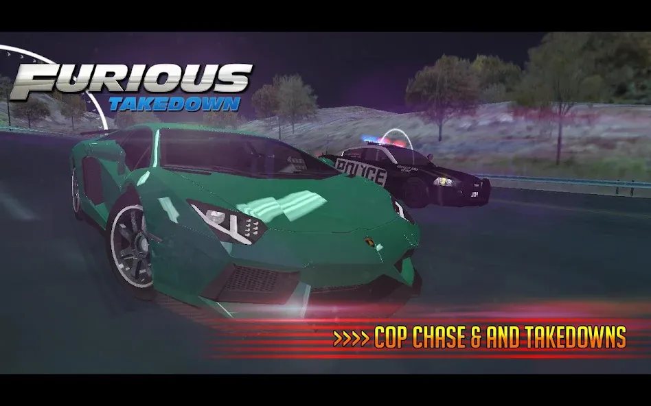 Взломанная Furious: Takedown Racing (Фьюриъс)  [МОД Unlimited Money] — полная версия apk на Андроид screen 3