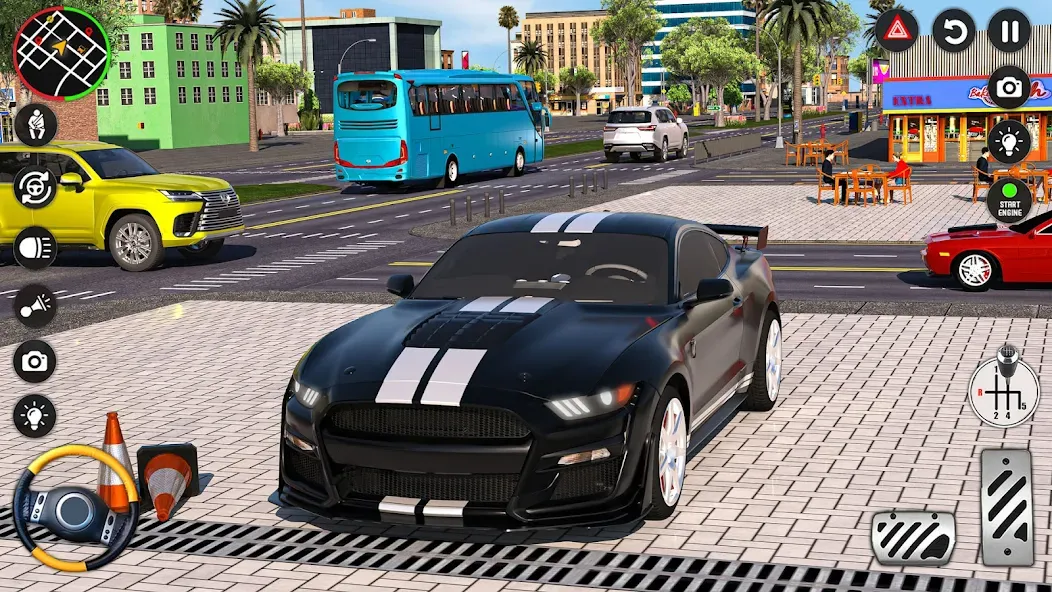 Скачать взлом City Car Simulator & Car City  [МОД Много денег] — полная версия apk на Андроид screen 1