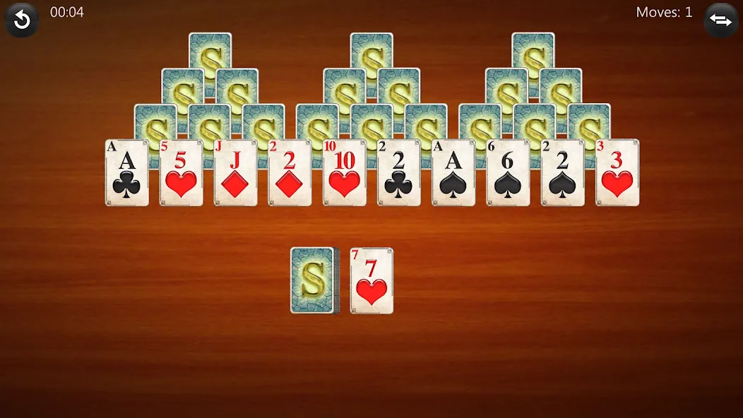 Скачать взломанную TriPeaks Solitaire (ТриПикс Пасьянс)  [МОД Unlimited Money] — последняя версия apk на Андроид screen 1