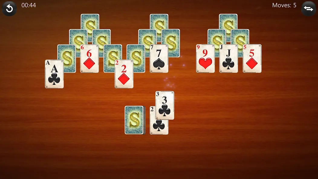 Скачать взломанную TriPeaks Solitaire (ТриПикс Пасьянс)  [МОД Unlimited Money] — последняя версия apk на Андроид screen 2