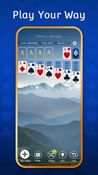 Скачать взлом Solitaire: Classic Card Games  [МОД Меню] — стабильная версия apk на Андроид screen 5