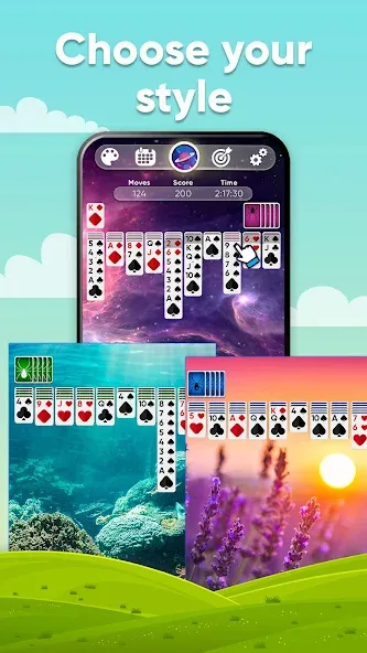 Взлом Spider Solitaire (Спайдер Солитер)  [МОД Меню] — полная версия apk на Андроид screen 3