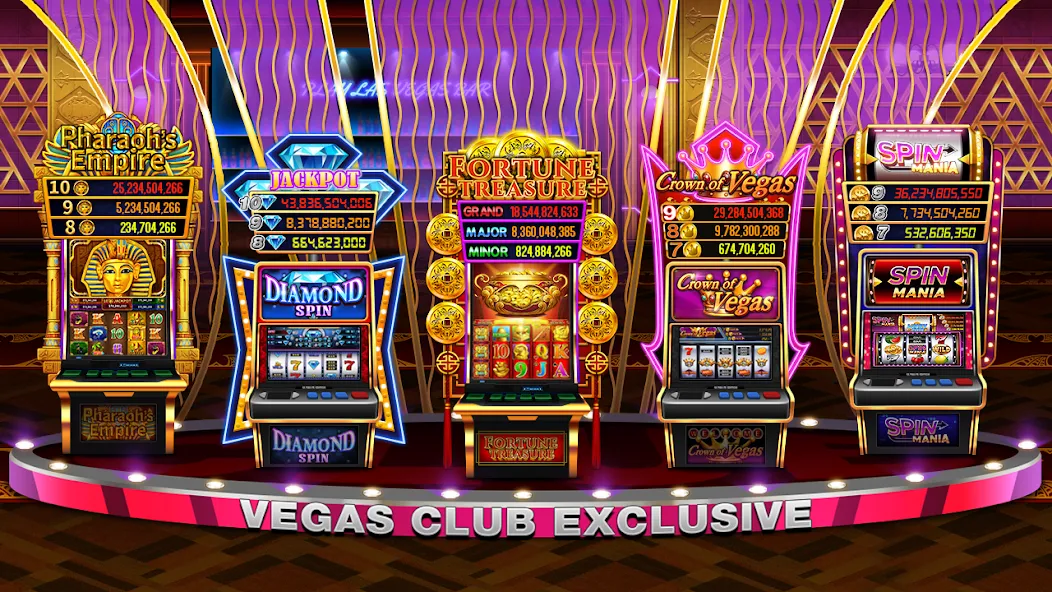 Взломанная Play Las Vegas — Casino Slots (Плей Лас Вегас)  [МОД Все открыто] — последняя версия apk на Андроид screen 2