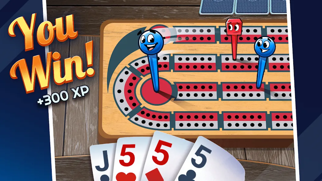 Взломанная Ultimate Cribbage: Card Board (Ультимат Криббедж)  [МОД Menu] — последняя версия apk на Андроид screen 4