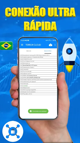 Взлом TERROR CLOUD — (INTERNET VPN) (ТЕРРОР КЛАУД Террор облако)  [МОД Все открыто] — последняя версия apk на Андроид screen 3