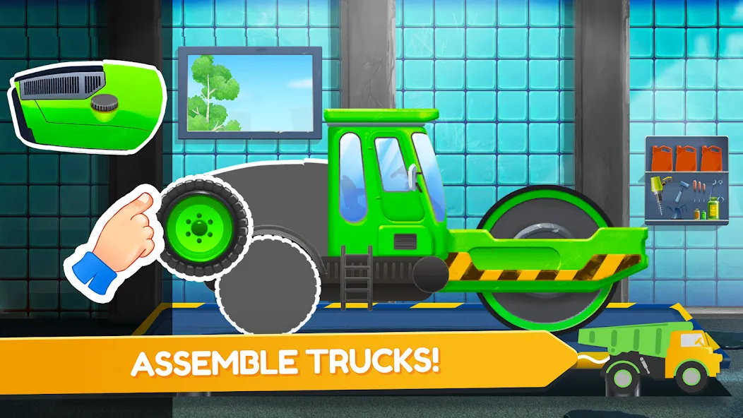 Взлом Build a House: Building Trucks  [МОД Все открыто] — последняя версия apk на Андроид screen 3