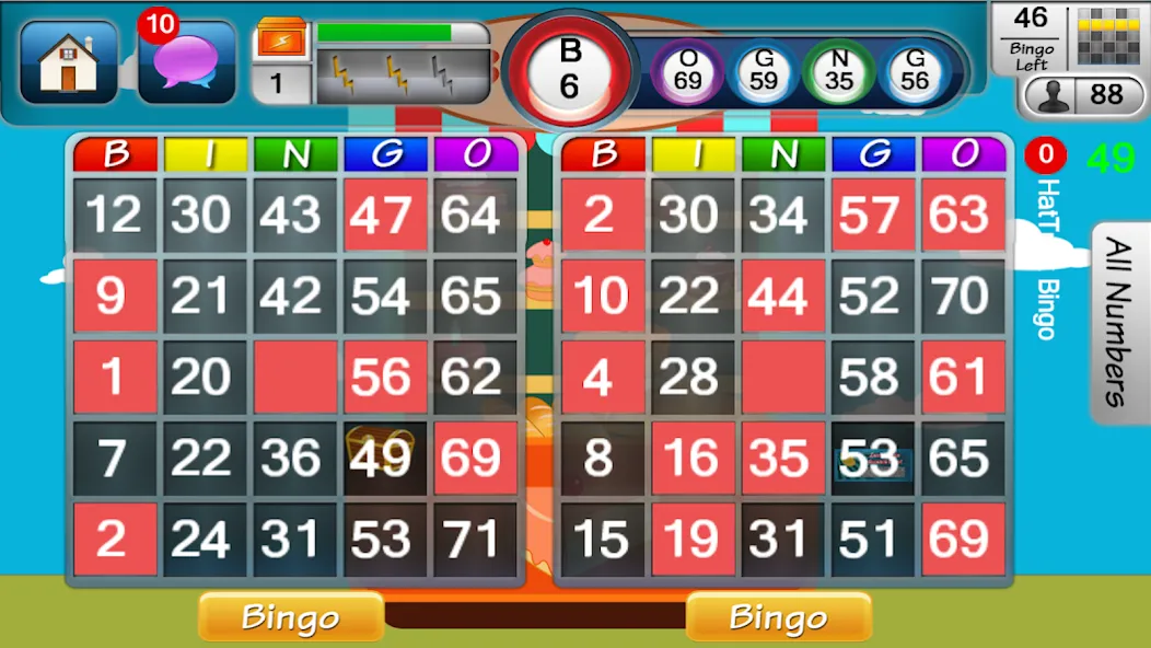 Взломанная Bingo Game (Бинго игра)  [МОД Бесконечные монеты] — стабильная версия apk на Андроид screen 1