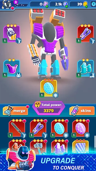 Скачать взлом Mechangelion — Robot Fighting (Механгелион)  [МОД Mega Pack] — полная версия apk на Андроид screen 4