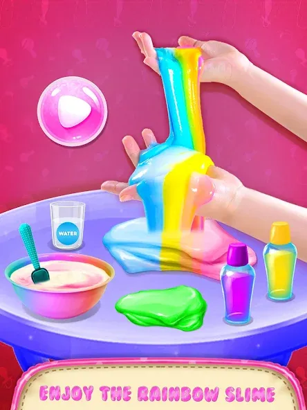 Взлом Make Fluffy Slime Maker Game  [МОД Unlocked] — последняя версия apk на Андроид screen 1