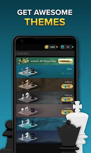 Скачать взломанную Chess Stars Multiplayer Online (Чесс Старс)  [МОД Menu] — последняя версия apk на Андроид screen 4