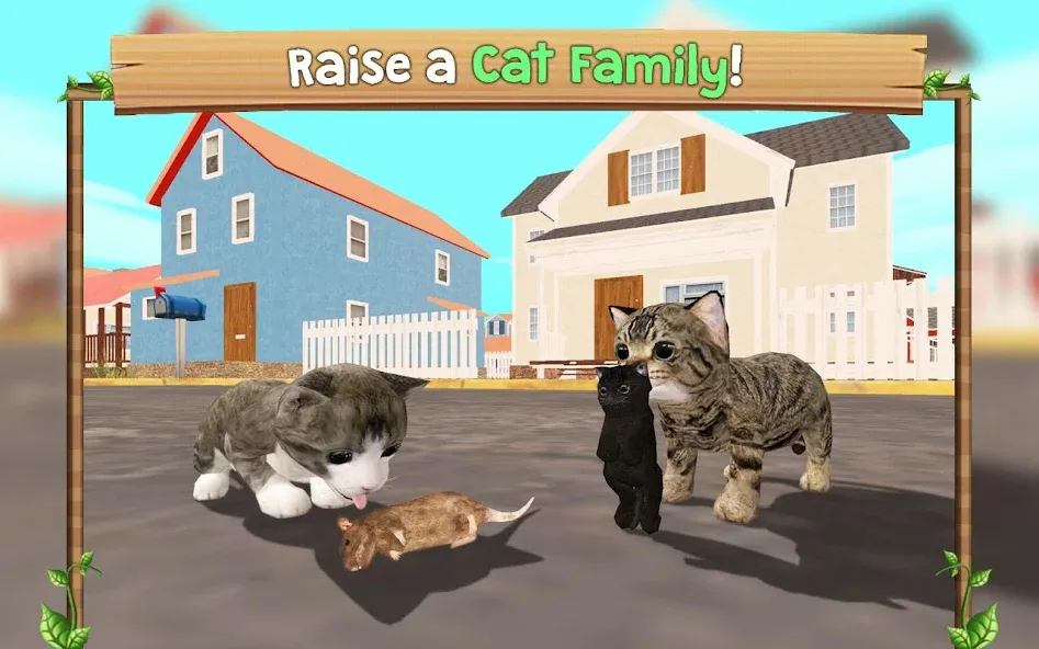 Скачать взлом Cat Sim Online: Play with Cats  [МОД Mega Pack] — полная версия apk на Андроид screen 1