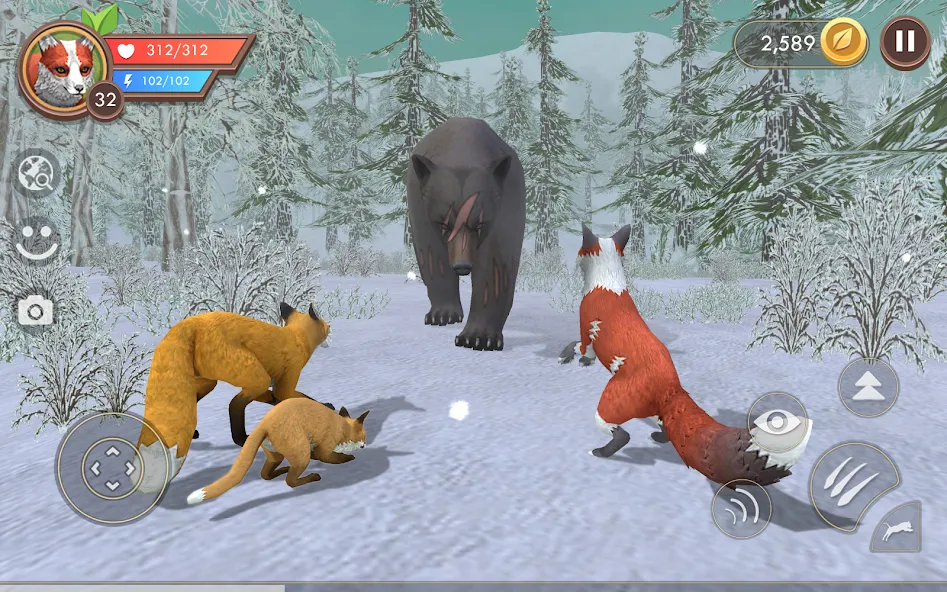 Взломанная WildCraft: Animal Sim Online (Уайлдкрафт)  [МОД Бесконечные деньги] — последняя версия apk на Андроид screen 3