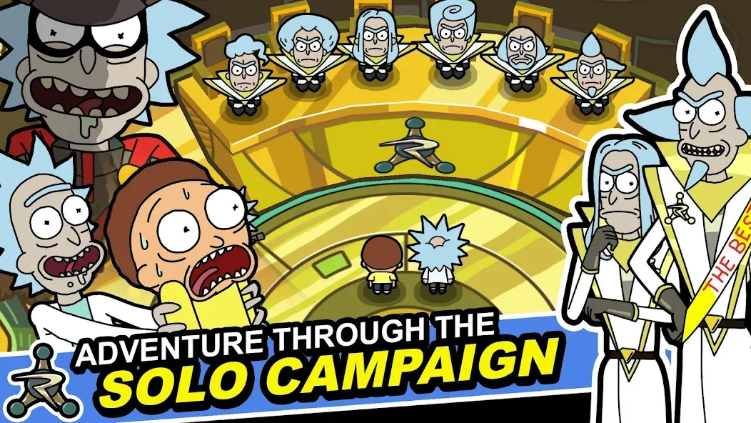 Скачать взлом Rick and Morty: Pocket Mortys (Покет Мортис)  [МОД Бесконечные деньги] — стабильная версия apk на Андроид screen 3