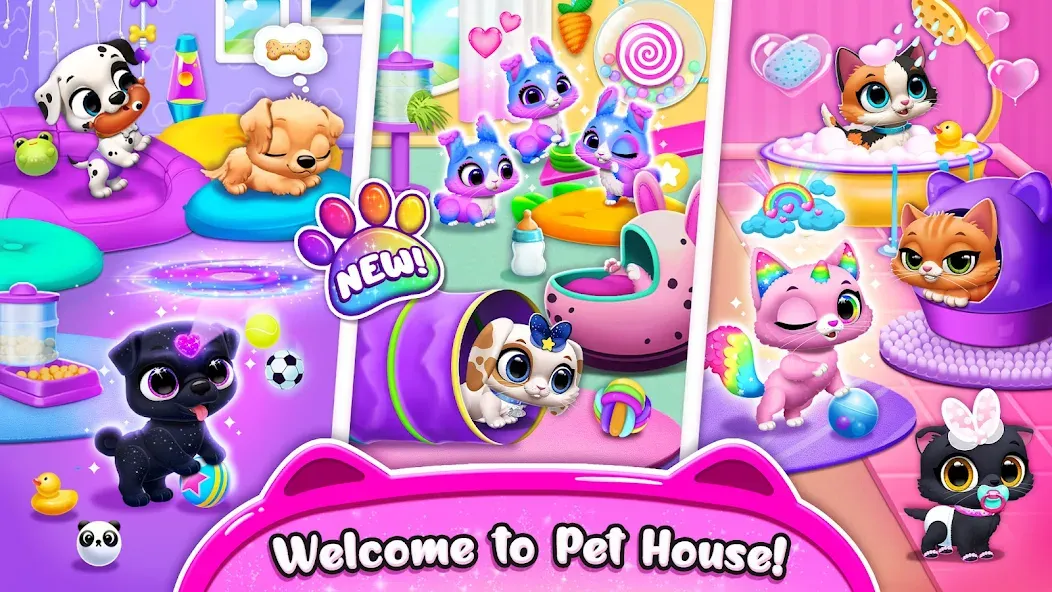 Скачать взлом Floof — My Pet House (Флооф)  [МОД Меню] — последняя версия apk на Андроид screen 4