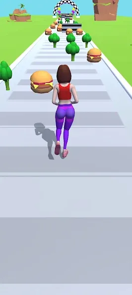 Скачать взлом Twerk Race 3D: Belly Body Run (Тверк Рейс 3D)  [МОД Unlimited Money] — последняя версия apk на Андроид screen 1