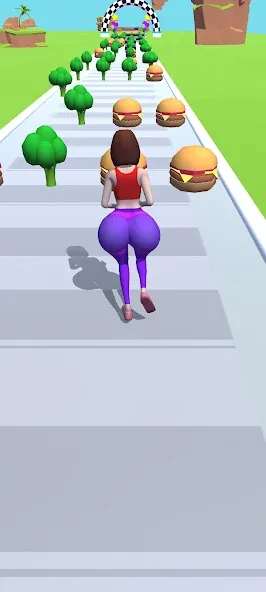 Скачать взлом Twerk Race 3D: Belly Body Run (Тверк Рейс 3D)  [МОД Unlimited Money] — последняя версия apk на Андроид screen 2