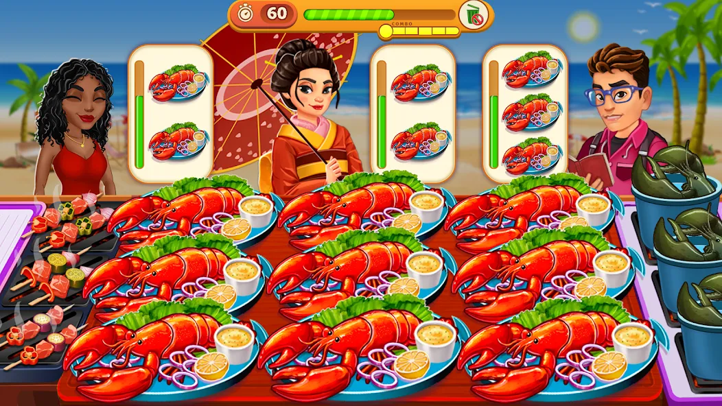 Взлом Cooking Max: Restaurant Games (Кукинг Макс)  [МОД Unlocked] — стабильная версия apk на Андроид screen 2