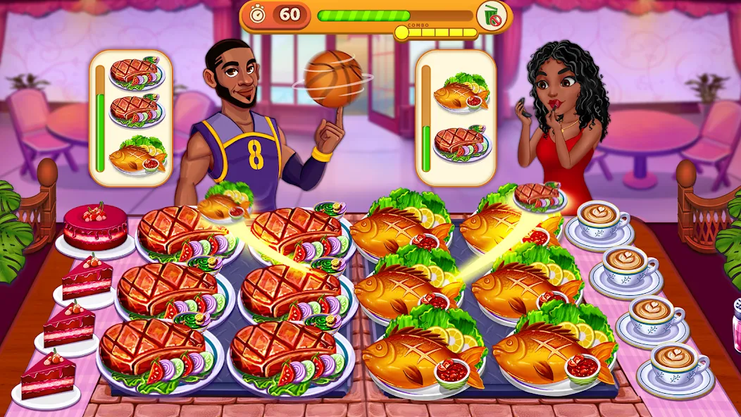 Взлом Cooking Max: Restaurant Games (Кукинг Макс)  [МОД Unlocked] — стабильная версия apk на Андроид screen 5