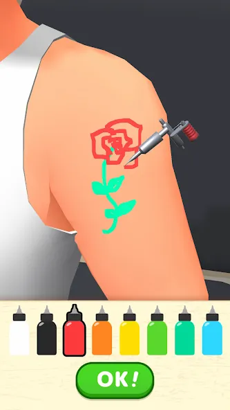 Скачать взлом Dream Tattoo (Дрим Тату)  [МОД Много монет] — стабильная версия apk на Андроид screen 1