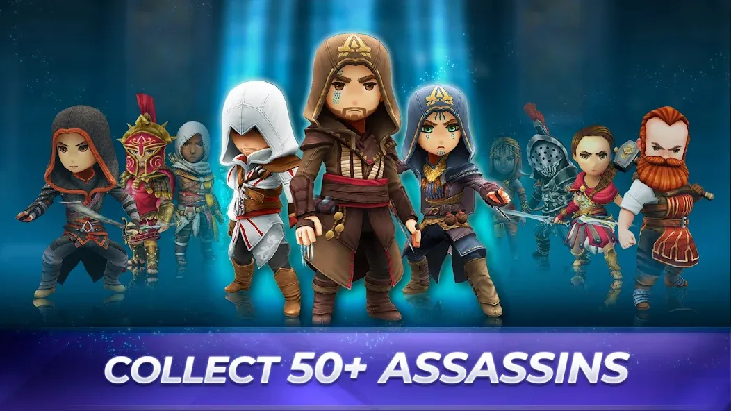 Взлом Assassin’s Creed Rebellion  [МОД Mega Pack] — стабильная версия apk на Андроид screen 1