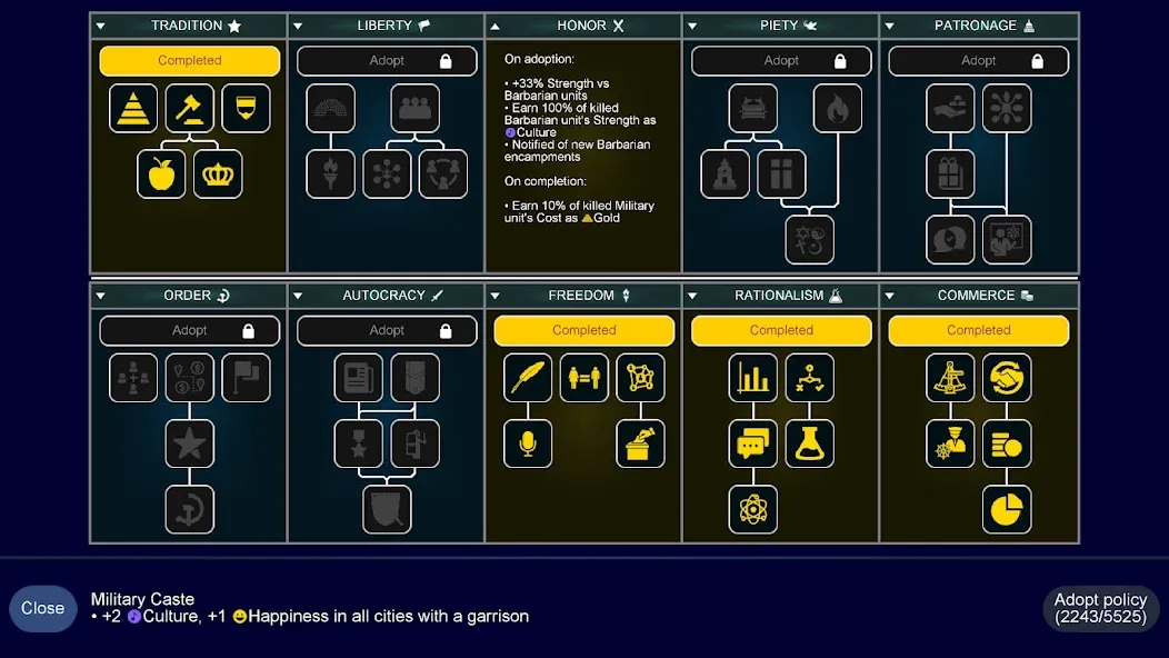 Взломанная Unciv (Унцив)  [МОД Много денег] — последняя версия apk на Андроид screen 4