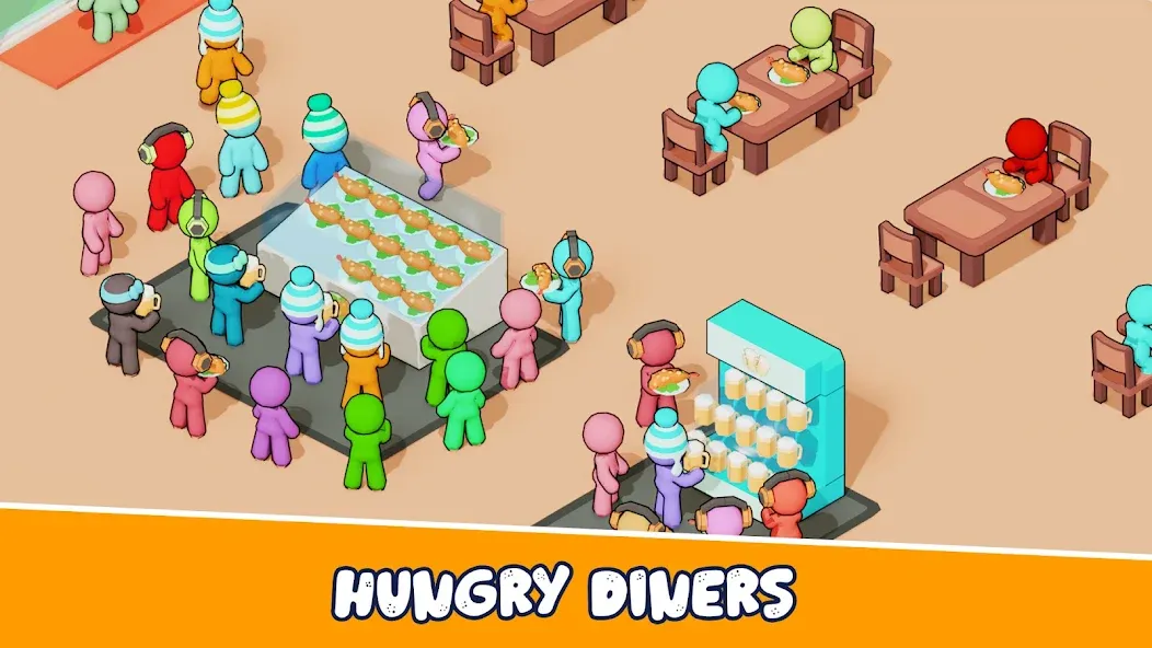 Взлом Kitchen Fever: Food Tycoon (Китчен Фивер)  [МОД Меню] — стабильная версия apk на Андроид screen 2