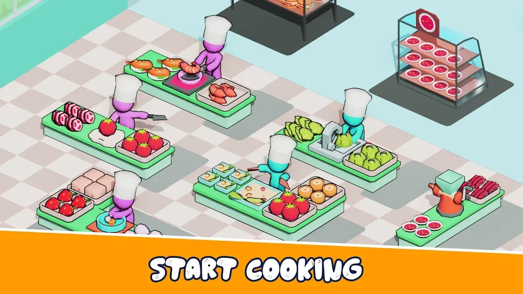 Взлом Kitchen Fever: Food Tycoon (Китчен Фивер)  [МОД Меню] — стабильная версия apk на Андроид screen 3