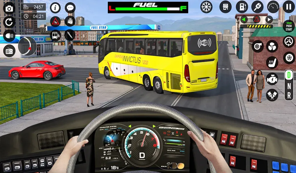 Взлом Bus Simulator 3D: Bus Games (Бус Симулятор 3Д)  [МОД Меню] — полная версия apk на Андроид screen 2