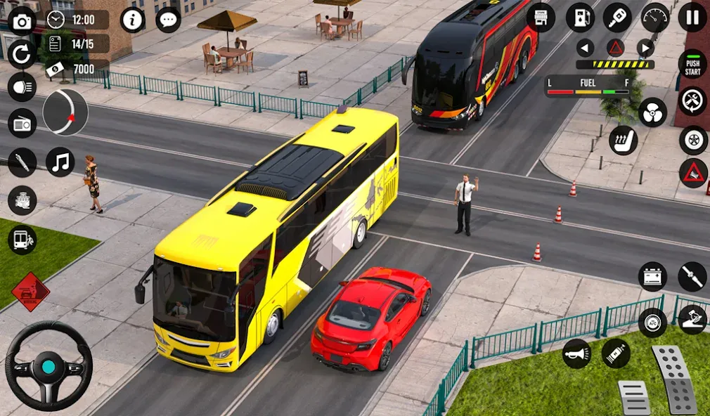 Взлом Bus Simulator 3D: Bus Games (Бус Симулятор 3Д)  [МОД Меню] — полная версия apk на Андроид screen 3