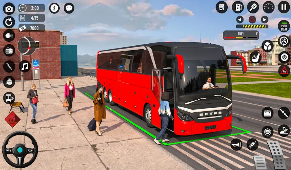 Взлом Bus Simulator 3D: Bus Games (Бус Симулятор 3Д)  [МОД Меню] — полная версия apk на Андроид screen 4