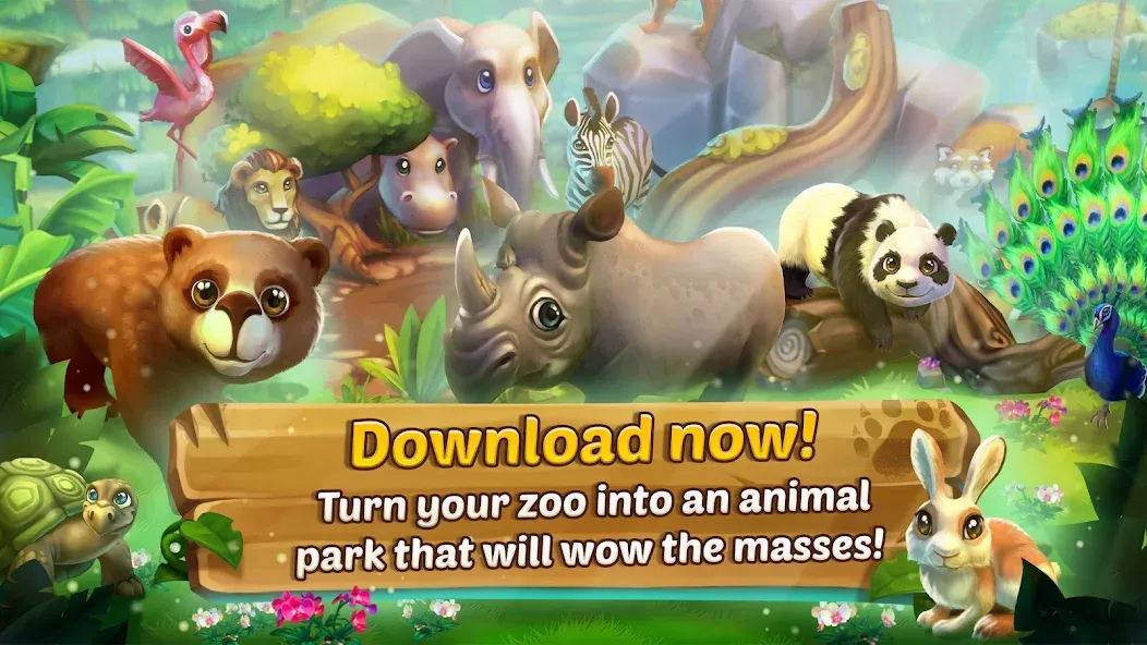 Взлом Zoo 2: Animal Park (Зу 2)  [МОД Mega Pack] — стабильная версия apk на Андроид screen 4