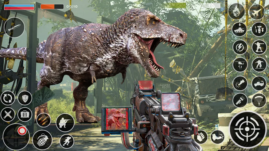 Взлом Wild Dino Hunting: Zoo Hunter (Дино Хантер)  [МОД Menu] — последняя версия apk на Андроид screen 5