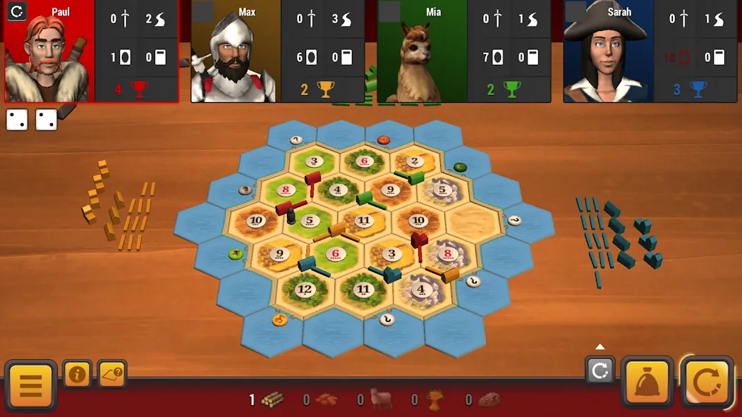 Взломанная Catan Universe (Катан Юниврс)  [МОД Mega Pack] — последняя версия apk на Андроид screen 1