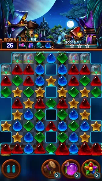 Взлом Jewel Galaxy (Джуэл Гэлакси)  [МОД Все открыто] — полная версия apk на Андроид screen 5