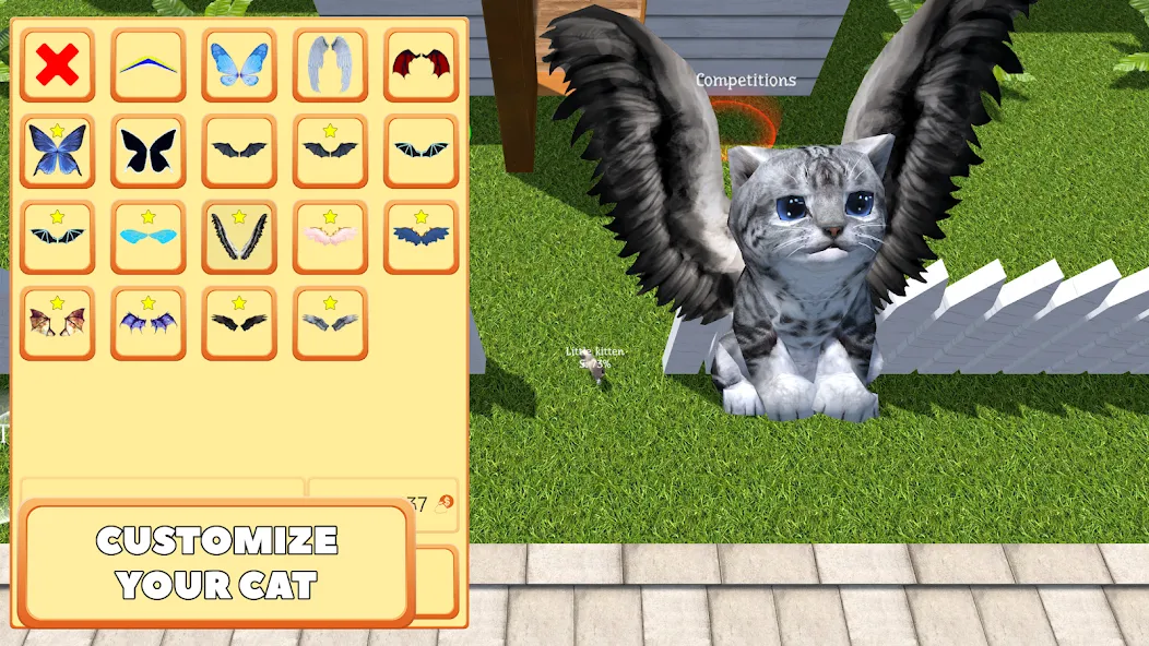 Скачать взломанную Cute Pocket Cat 3D — Part 2 (Сьют Покет Кэт 3Д)  [МОД Unlocked] — полная версия apk на Андроид screen 2