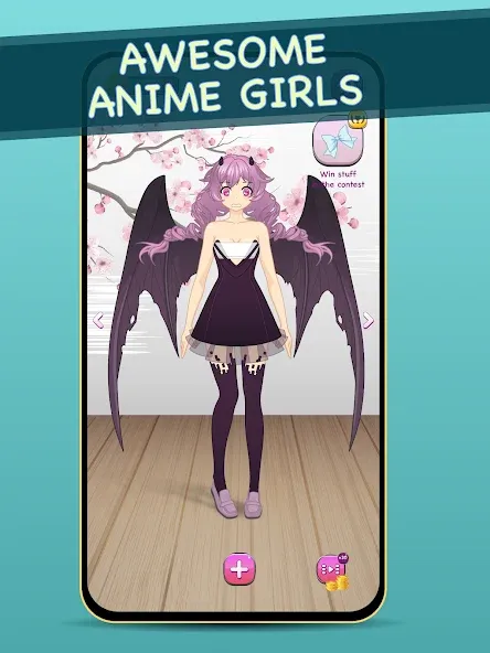 Скачать взлом Anime Dress Up for Adults  [МОД Бесконечные деньги] — стабильная версия apk на Андроид screen 1