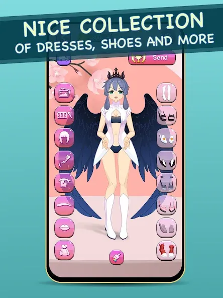 Скачать взлом Anime Dress Up for Adults  [МОД Бесконечные деньги] — стабильная версия apk на Андроид screen 3