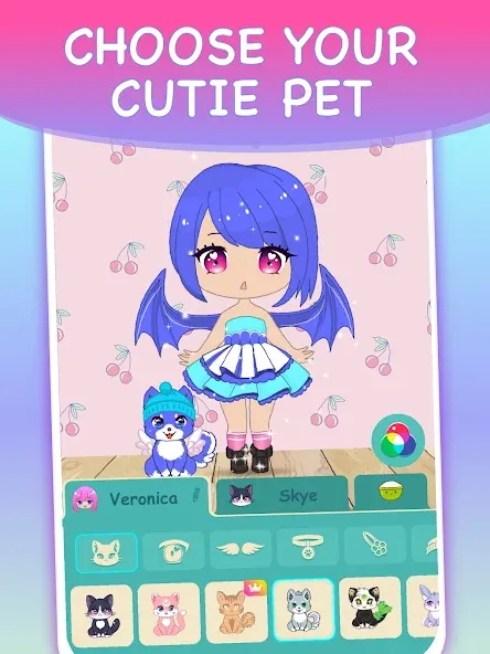 Скачать взлом Chibi Dress Up Games for Girls  [МОД Все открыто] — последняя версия apk на Андроид screen 5