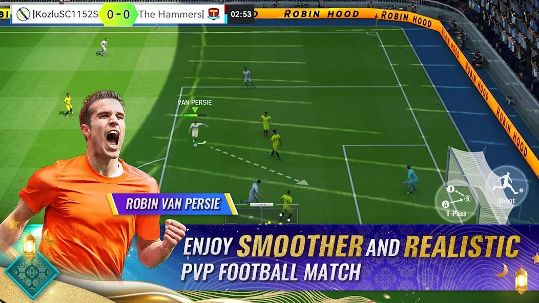 Взломанная Total Football — Soccer Game (Тотал футбол)  [МОД Menu] — последняя версия apk на Андроид screen 1