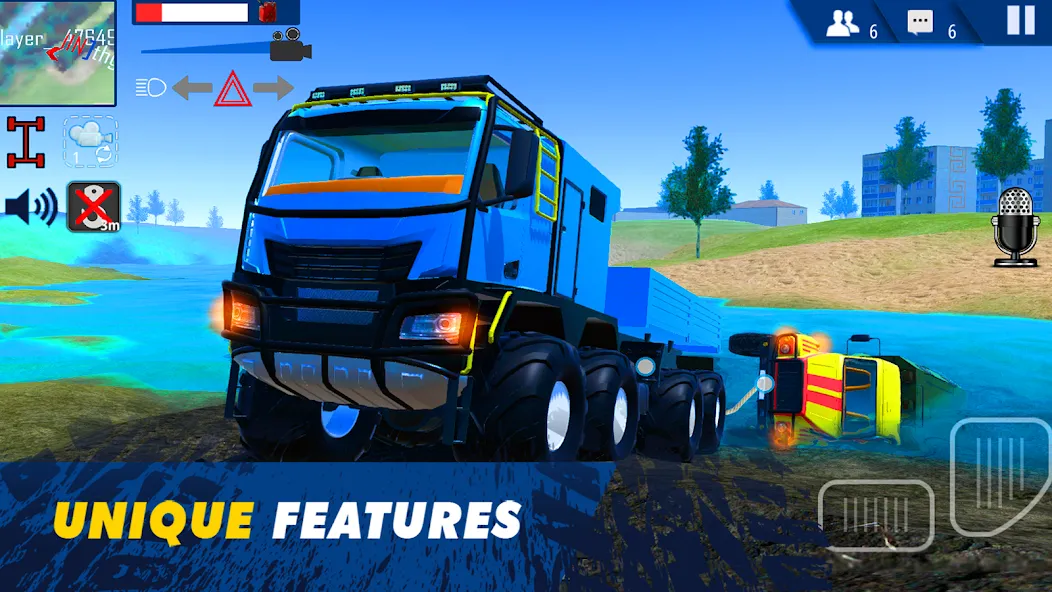 Взломанная Offroad Simulator Online 4×4 (Оффроуд Симулятор Онлайн 44)  [МОД Unlocked] — полная версия apk на Андроид screen 2