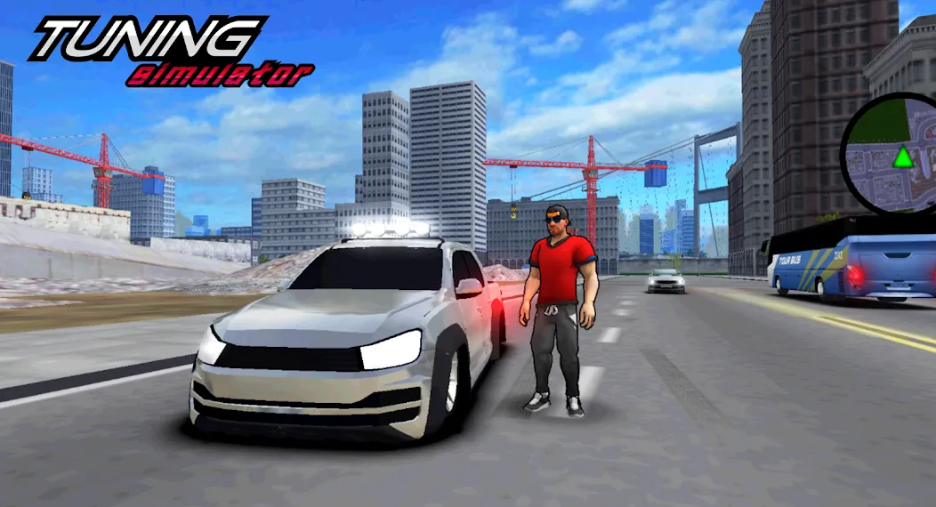 Скачать взлом Tuning Simulator (Тюнинг Симулятор)  [МОД Много монет] — полная версия apk на Андроид screen 2