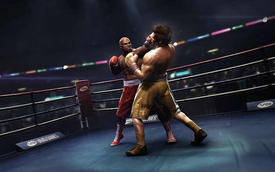 Скачать взлом Real Boxing – Fighting Game (Реал Боксинг)  [МОД Бесконечные монеты] — полная версия apk на Андроид screen 1