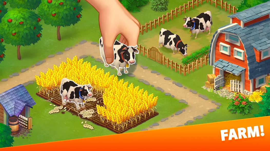 Взлом Klondike Adventures: Farm Game  [МОД Unlocked] — полная версия apk на Андроид screen 4