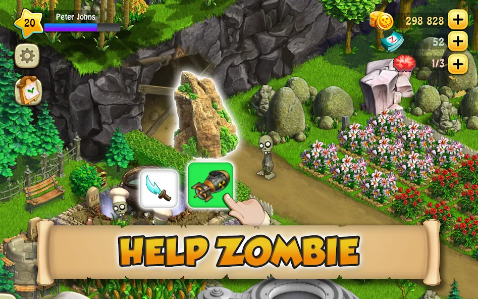 Взлом Zombie Castaways  [МОД Много денег] — последняя версия apk на Андроид screen 1