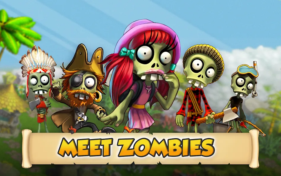 Взлом Zombie Castaways  [МОД Много денег] — последняя версия apk на Андроид screen 5