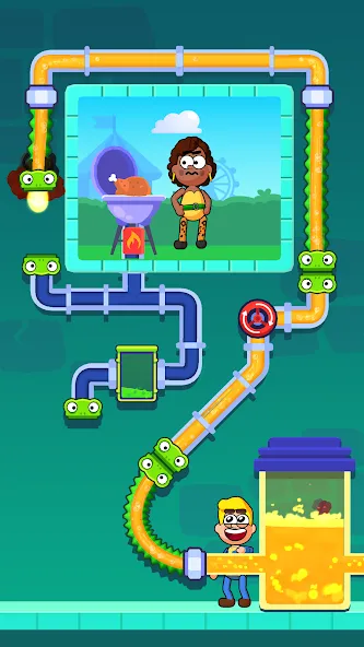 Скачать взлом Flow Legends: Pipe Games (Флоу Легенды)  [МОД Unlimited Money] — последняя версия apk на Андроид screen 2