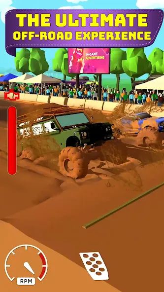 Взломанная Mud Racing: 4х4 Off-Road (Мад Рейсинг)  [МОД Menu] — последняя версия apk на Андроид screen 2