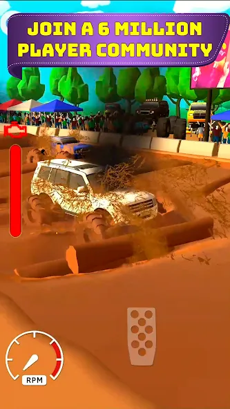 Взломанная Mud Racing: 4х4 Off-Road (Мад Рейсинг)  [МОД Menu] — последняя версия apk на Андроид screen 3