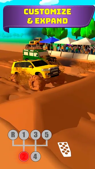 Взломанная Mud Racing: 4х4 Off-Road (Мад Рейсинг)  [МОД Menu] — последняя версия apk на Андроид screen 5